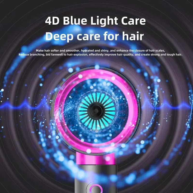 Professional hair salon use hair dryer with high speed, quick drying, ionized heat protection function. For home use and hotel