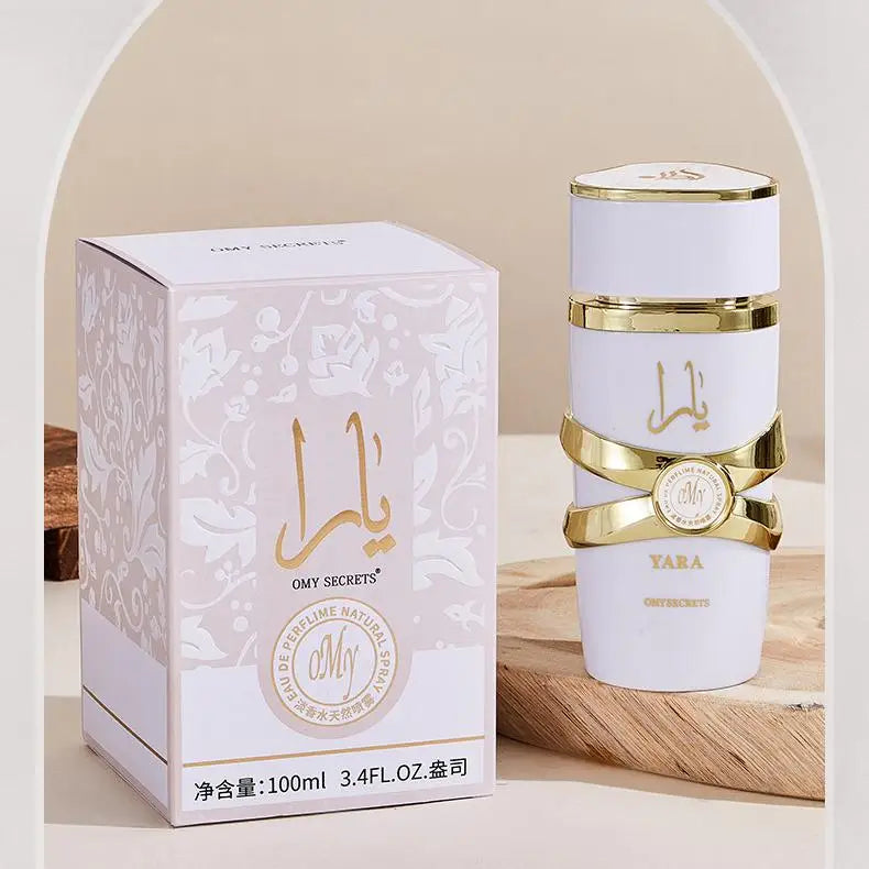 Arabian Neutral Gilded Perfume Fresh Floral Woody Lasting Fragrance Romantic Date Daily Perfume Charm Elegant Spray Ball Perfume