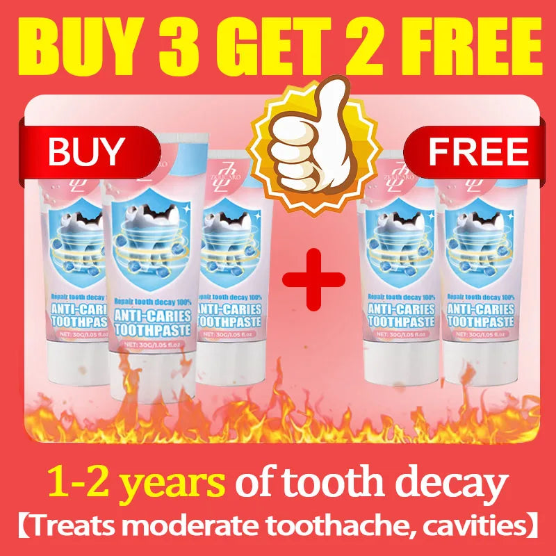 The best-selling product cleans your mouth, prevents tooth decay, and helps you regain your confidence