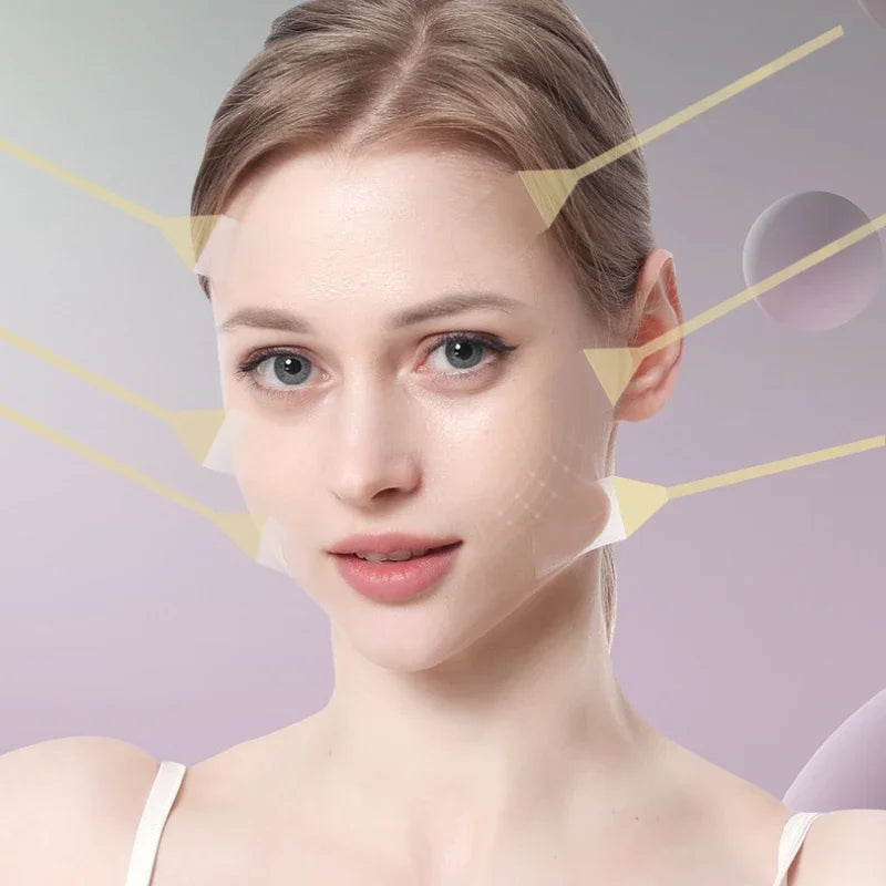 Face Stickers Neck Eye Lifter Sticker Anti Aging Patch Face Lift Tape Invisible Facial Slimming Tape Wrinkle Removal Sticker