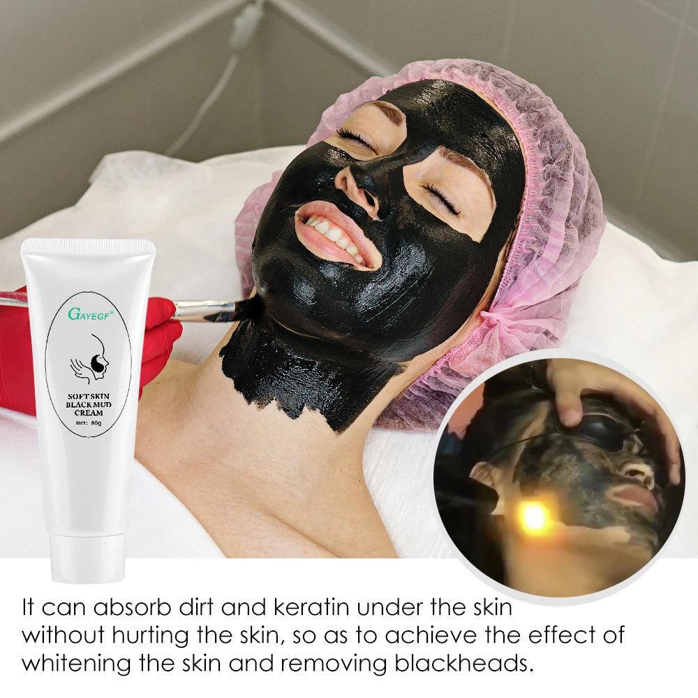 Black Carbon Gel Deep Cleaning Moisturizing Face Cream For Laser Active Nano Toner Deep Cleansing Skin Rejuvenation Facial Mask