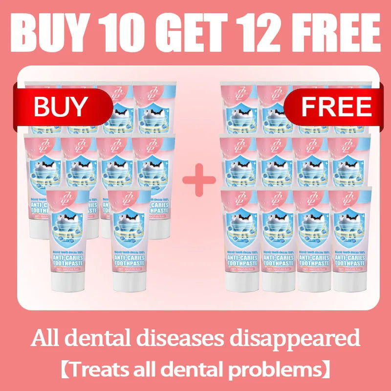 The best-selling product cleans your mouth, prevents tooth decay, and helps you regain your confidence