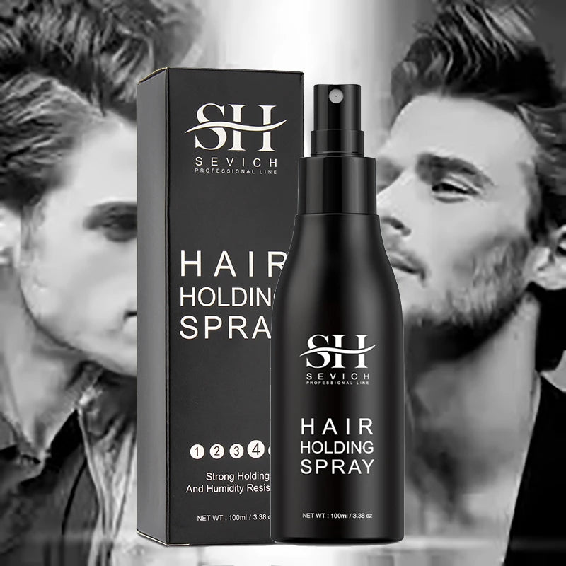 100ml Hair Fiber Hold Spray Dry Shampoo Long-Lasting Volume Texture Lock Spray for Men Women Keratin Hair Building Styling Tool