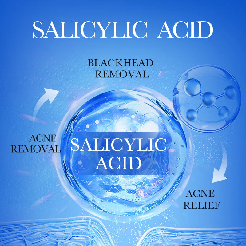 1/2PCS BIOAOUA Acid Acne Removing Cream Making The Skin Even And Smooth Dredging And Clearing Pores Removing Dead Skin