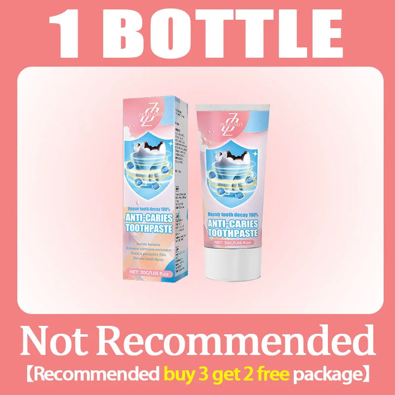 The best-selling product cleans your mouth, prevents tooth decay, and helps you regain your confidence