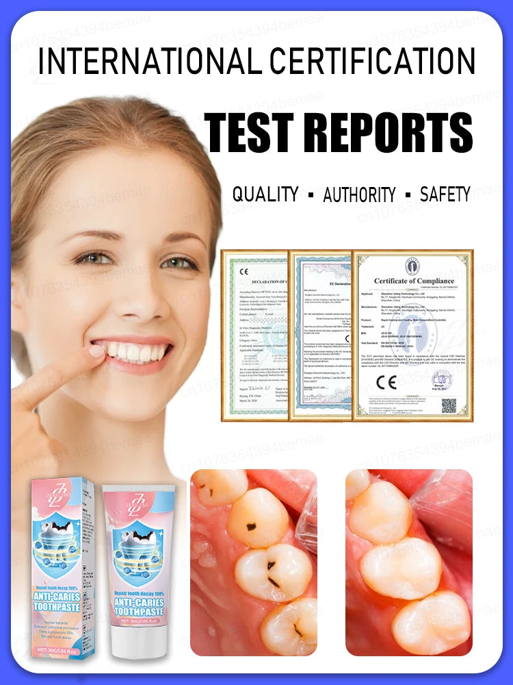 The best-selling product cleans your mouth, prevents tooth decay, and helps you regain your confidence