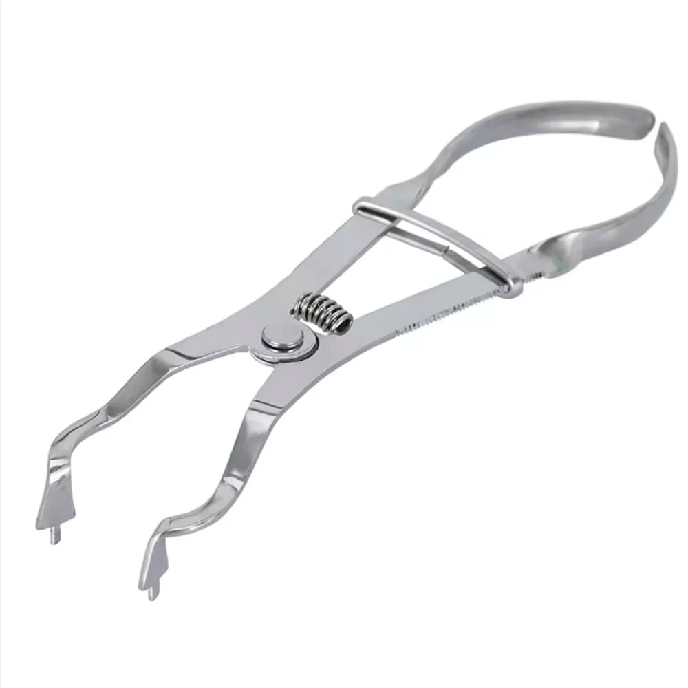 Dental Rubber Dam Clamps Ivory Clamp Forceps Restorative Instruments Forming Pliers for Crown and Bridge Dental Procedures