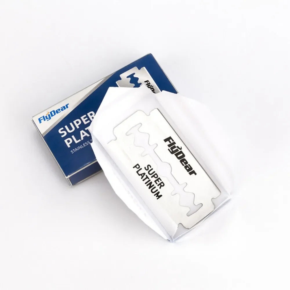 Razor Blades For Double Edge Razor,Stainless Steel Blades Used for Folding Knife with Shaving & Hair Removal 10/20pcs