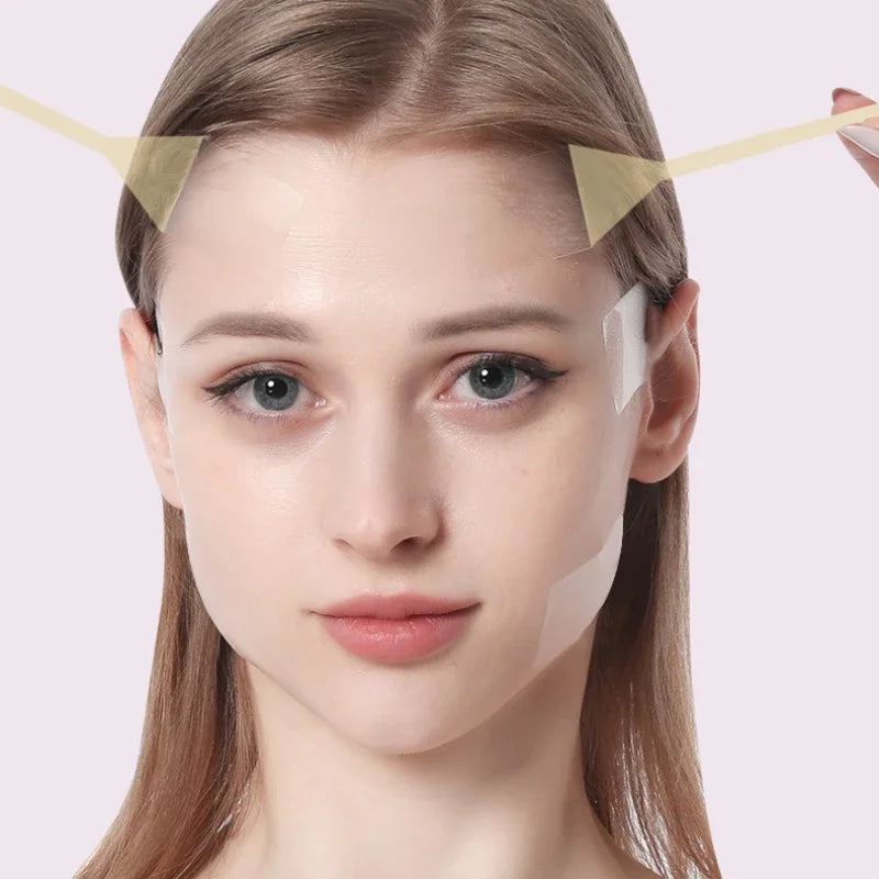 Face Stickers Neck Eye Lifter Sticker Anti Aging Patch Face Lift Tape Invisible Facial Slimming Tape Wrinkle Removal Sticker