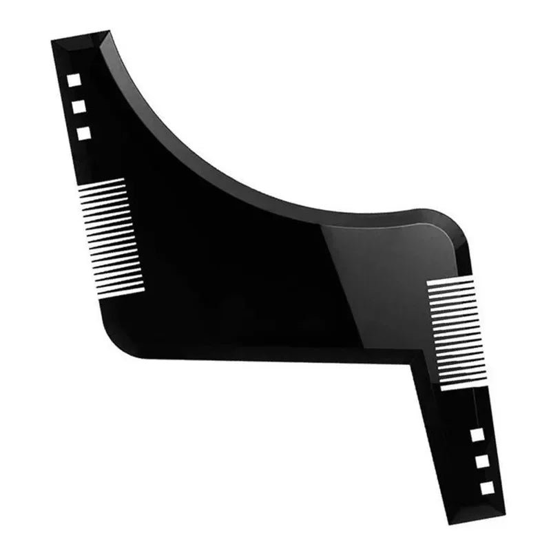 Men Beard Styling Template Stencil Beard Comb for Men Lightweight and Flexible Beard Shaping Tool 1PC Cepillo Para Cabello