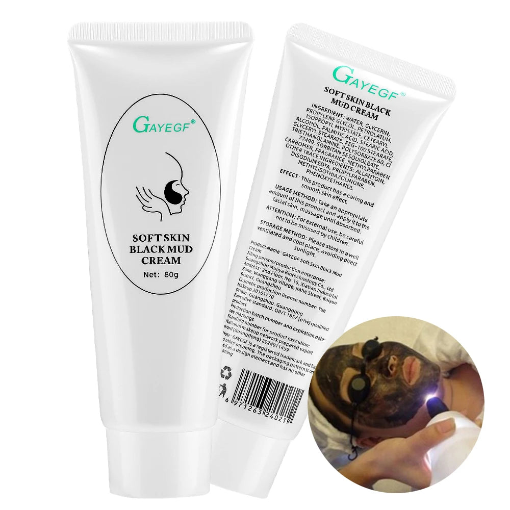 Black Carbon Gel Deep Cleaning Moisturizing Face Cream For Laser Active Nano Toner Deep Cleansing Skin Rejuvenation Facial Mask
