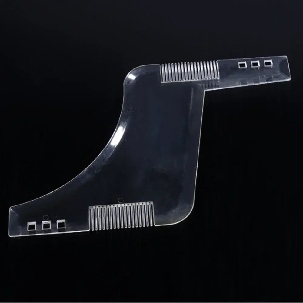 Men Beard Styling Template Stencil Beard Comb for Men Lightweight and Flexible Beard Shaping Tool 1PC Cepillo Para Cabello