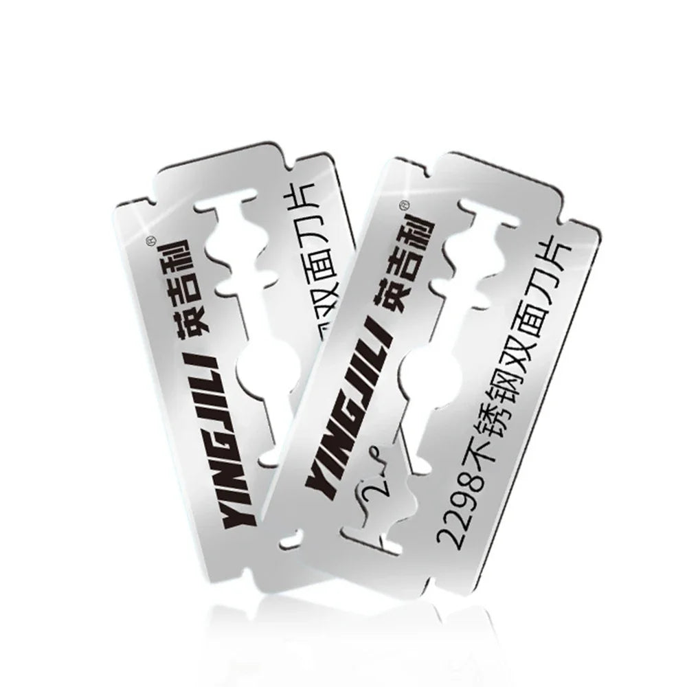 Razor Blades For Double Edge Razor,Stainless Steel Blades Used for Folding Knife with Shaving & Hair Removal 10/20pcs