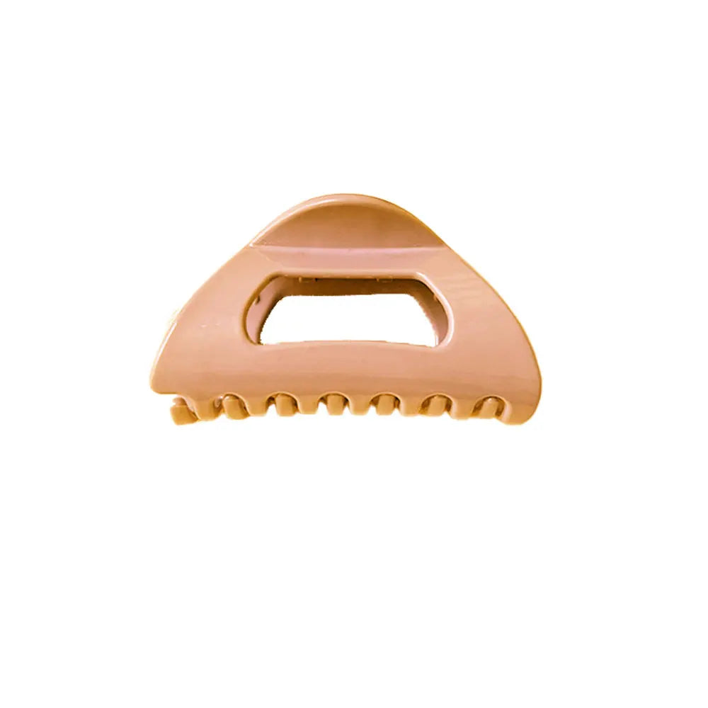 Korean Girls Silicone Rubber Hair Claws Hair Clips Headwear Large Size Hairpin Crab Barrette Fashion Ornament Hair Accessories