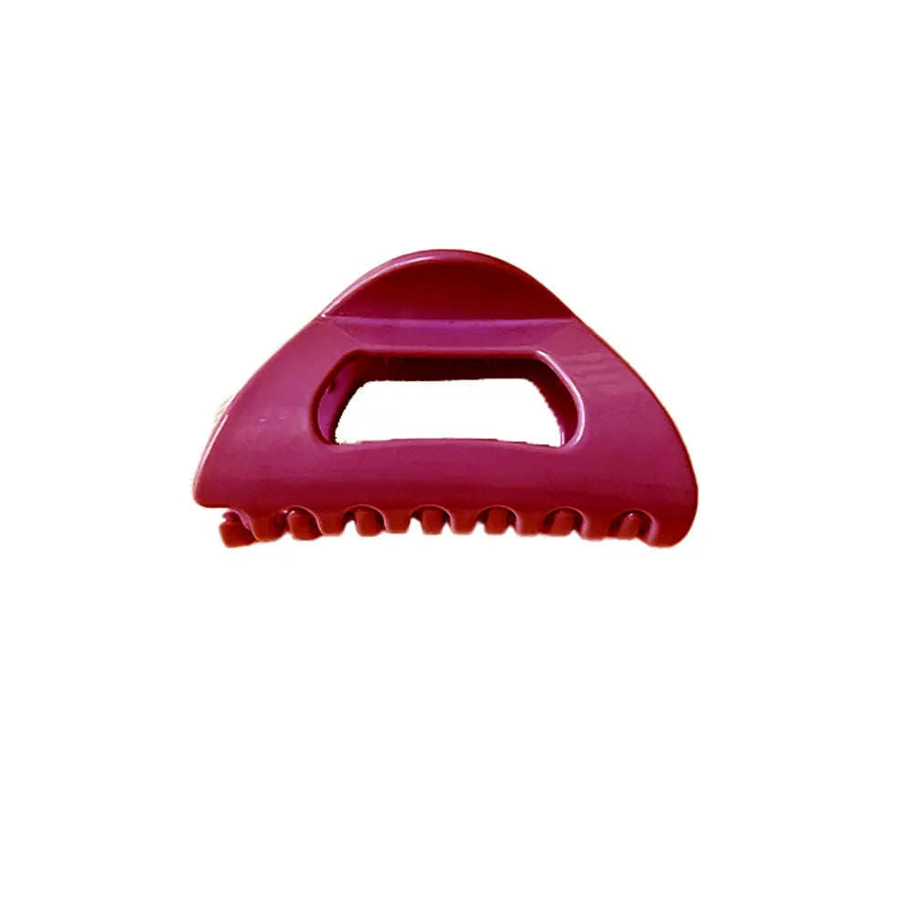 Korean Girls Silicone Rubber Hair Claws Hair Clips Headwear Large Size Hairpin Crab Barrette Fashion Ornament Hair Accessories
